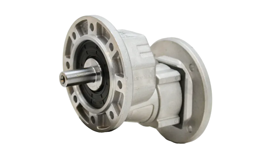 Hydromec 211A, 1 trins tandhjulsgear, 2,8:1, indgang 56B14, afgang 71B14, aluminium